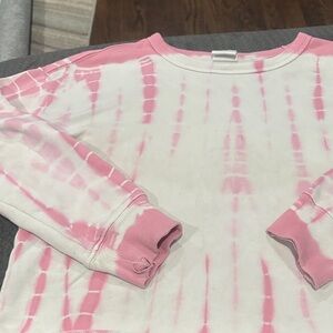 🟢10/$10 - Pink and White Tie-Dye Kids Shirt
